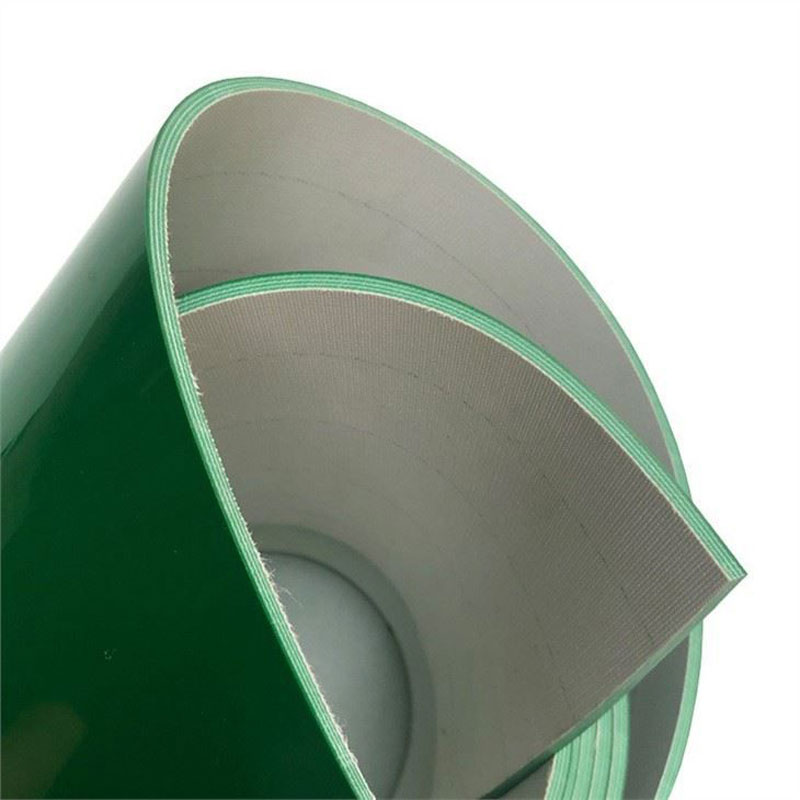 Green PVC Conveyor Belts